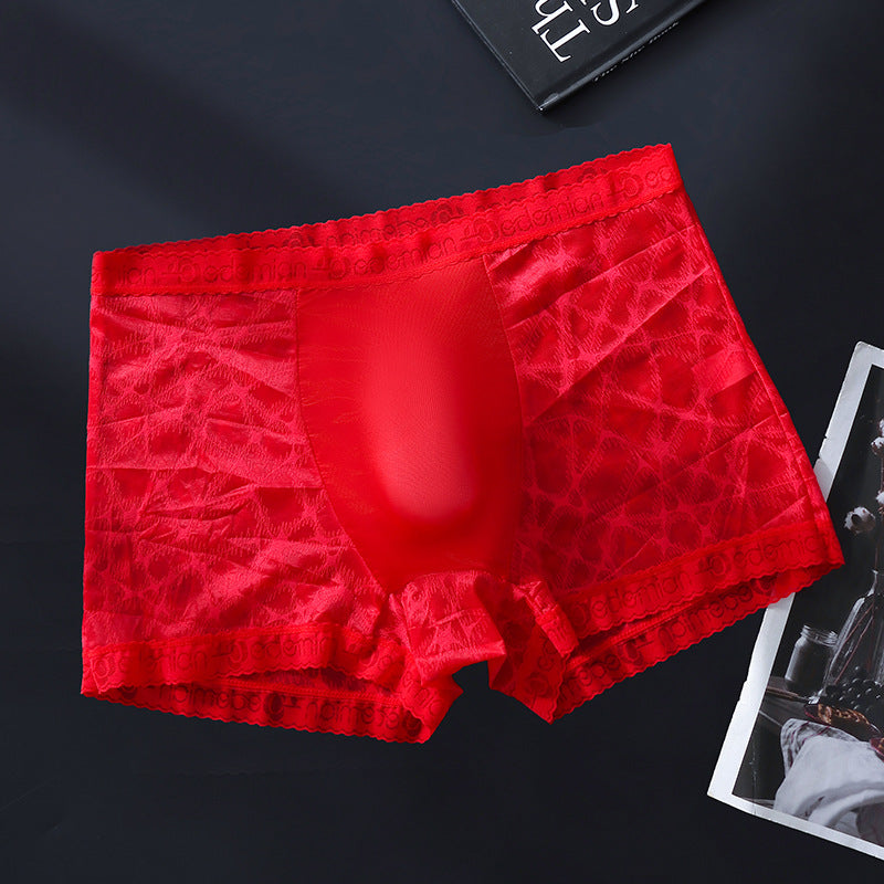 Men's Seamless, Breathable, Antibacterial Boxer Briefs