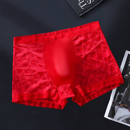 Men's Seamless, Breathable, Antibacterial Boxer Briefs