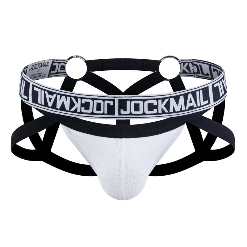 JOCKMAIL Men's Underwear, Sexy Thong with Butt-Lifting Design
