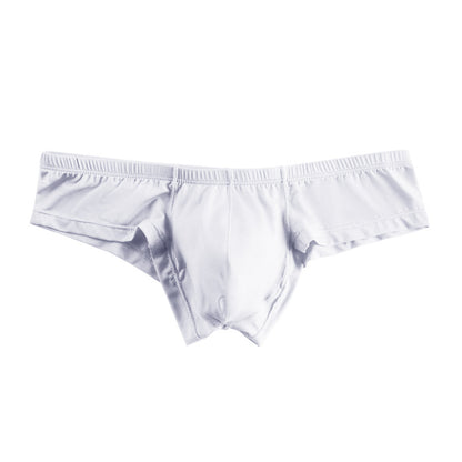 ADANNU Men's Modal Bikini Briefs, Solid Color, Low Rise, No Show, Breathable Sports Underwear