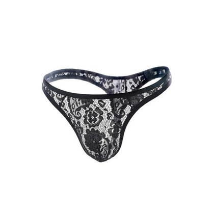 Men's sexy lace underwear, invisible, seamless, and breathable.