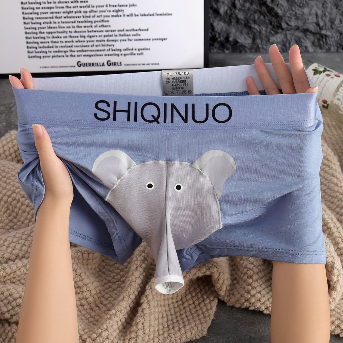 Funny Elephant Trunk Briefs for Men