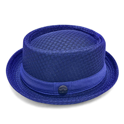 Unisex Breathable MeshPork Pie Hat