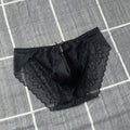 Confident and stylish men's lace underwear