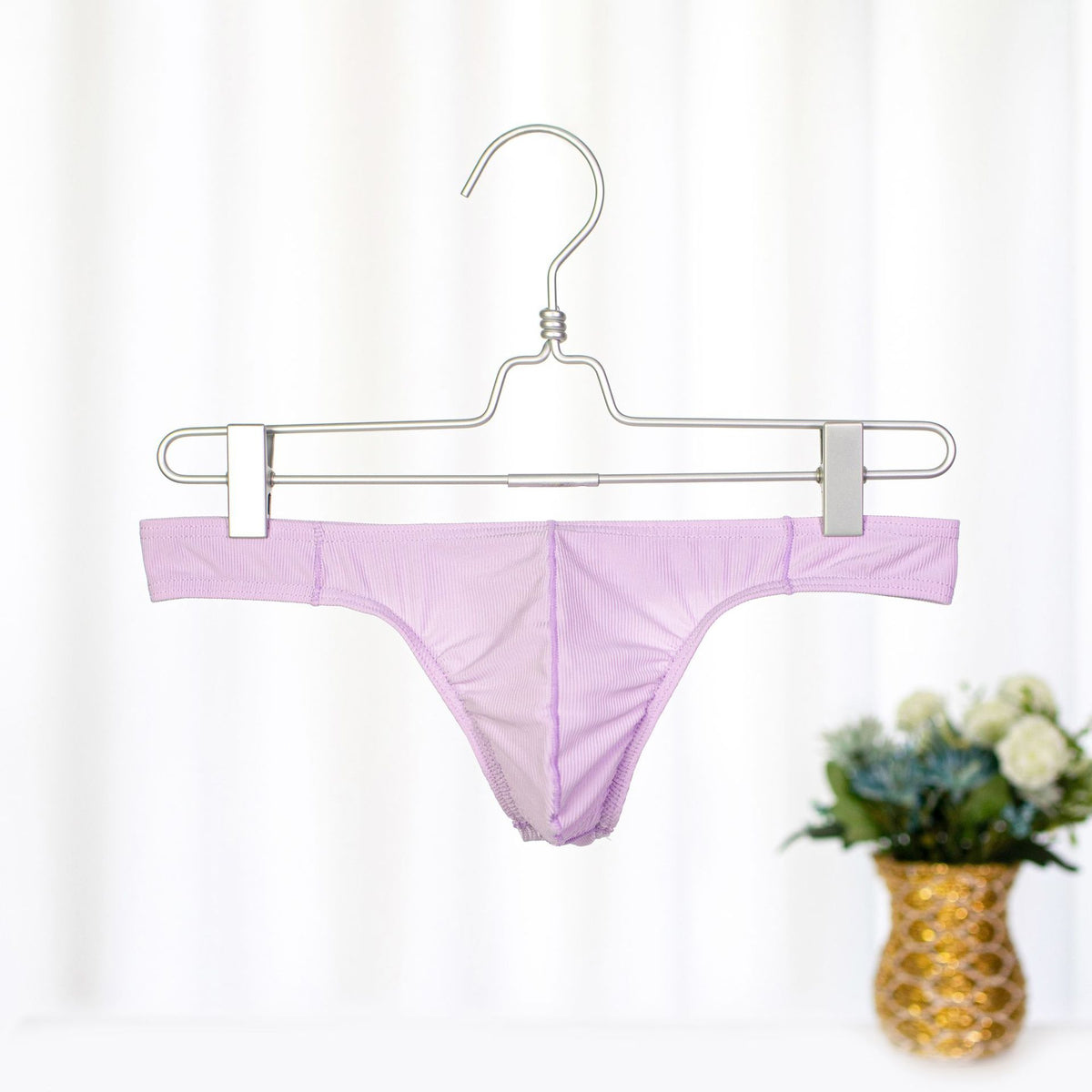 Extremely comfortable men's thongs, seamless pure cotton underwear