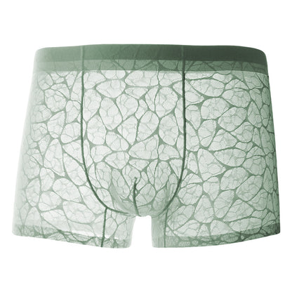 Men’s Breathable Lace Boxer Briefs | Anti-Odor Underwear