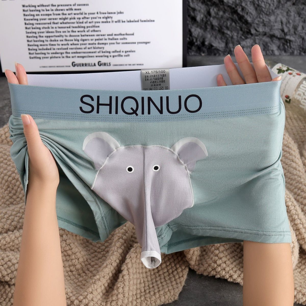 Funny Elephant Trunk Briefs for Men