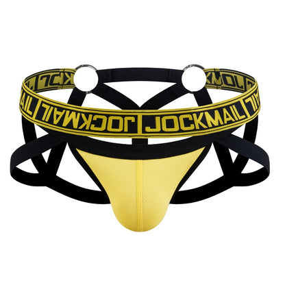JOCKMAIL Men's Underwear, Sexy Thong with Butt-Lifting Design