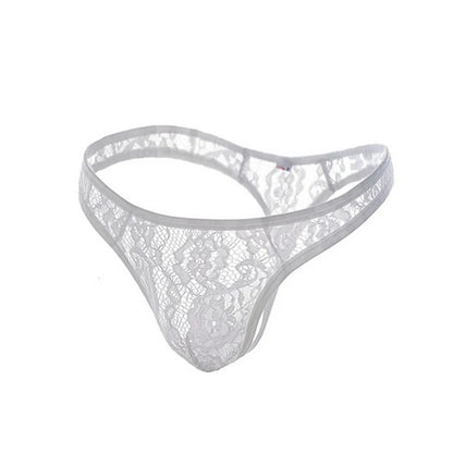 Men's sexy lace underwear, invisible, seamless, and breathable.