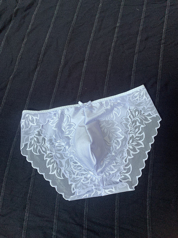 Confident and stylish men's lace underwear