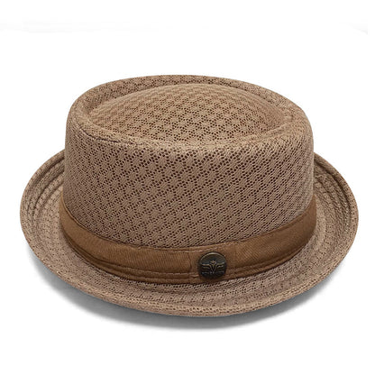 Unisex Breathable MeshPork Pie Hat