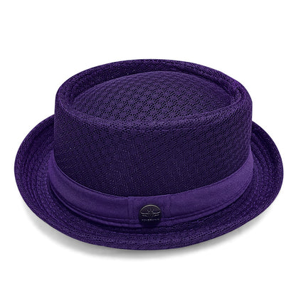 Unisex Breathable MeshPork Pie Hat
