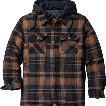 🔥❄️Mountain-Tested Warmth | Concealed Carry Hooded Flannel💥🔫
