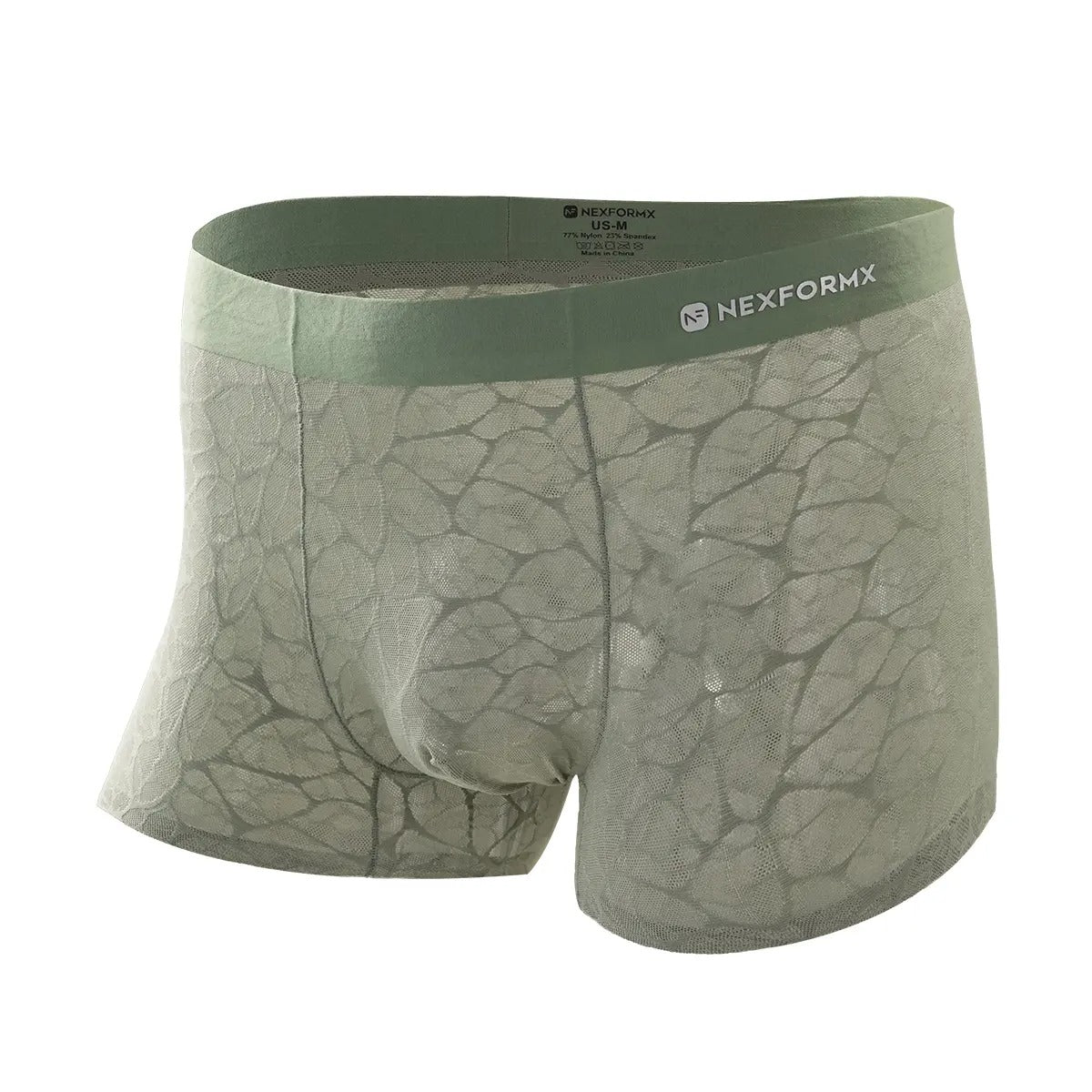 Men’s Breathable Lace Boxer Briefs | Anti-Odor Underwear