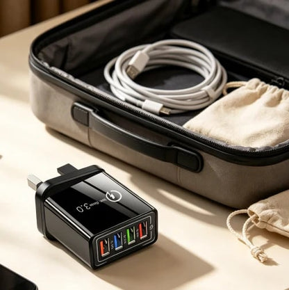 The Charger Big Tech Hates | 4-Port Quick Charge 3.0