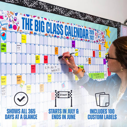 🔥 Back-to-School Sale — 49% OFF Today! 💥📅 The Big Class Calendar - Academic Year 2026-2027