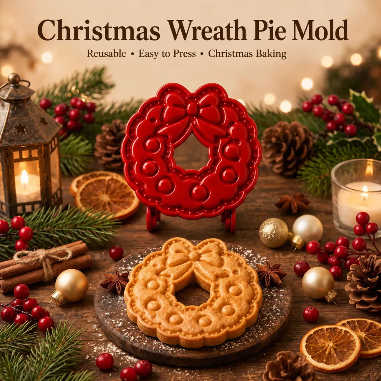 🎃🎄8 Festive Designs • Easy Hand-Press Molds • Perfect for Cookies, Mini Pies & Stuffed Pastries 🥧 Press, Fill & Bake Your Way Through the Holidays 😋