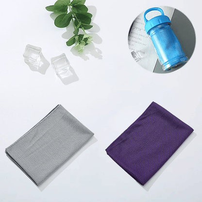 🎉LAST DAY - BUY 1 GET 1 FREE🌞Cooling Bottle - Cold Sweat Towel You Can Use Anywhere, Anytime! Reusable Soft Absorbent Cooling Portable