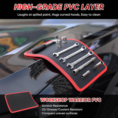 🔥LAST DAY 49% OFF -🛠️‌3PC Flexible Magnetic Tool Mat & Tray Holder