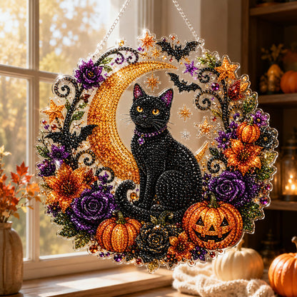 🔥Last Day 49% OFF - 🧙‍♀️🎃Halloween Witch Friendship Diamond Art Window Suncatcher(📦Buy 2 Free Shipping)