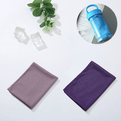 🎉LAST DAY - BUY 1 GET 1 FREE🌞Cooling Bottle - Cold Sweat Towel You Can Use Anywhere, Anytime! Reusable Soft Absorbent Cooling Portable