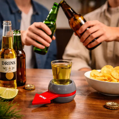 Penalty Spin Wheel Drinking Game Toy – Russian Roulette Party Game Prop